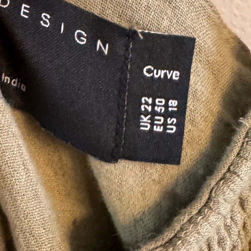ASOS Tiered Button-Front Maxi‎ Dress - Picture 7 of 7